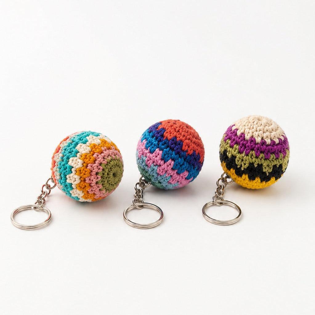 Mini Hacky Sack Keychain