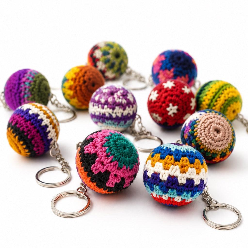 Mini Hacky Sack Keychain